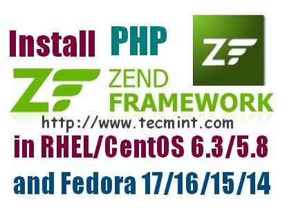 Rangka Kerja Zend 1.11.12 untuk Php 5 pada RHEL/CentOS 6.3/5.9 dan Fedora 18-16