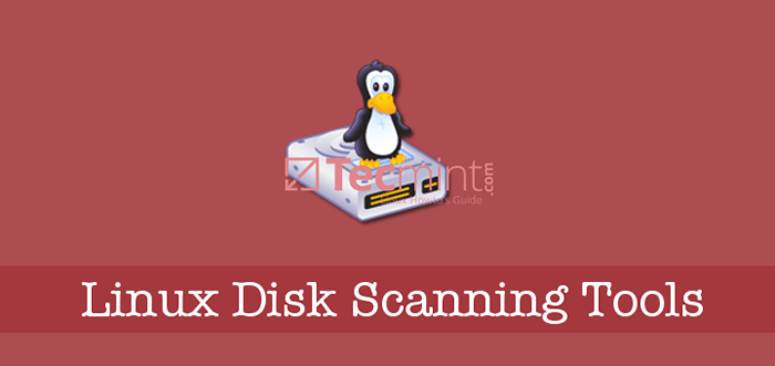 3 GUI úteis e ferramentas de digitalização de disco Linux baseadas em terminais