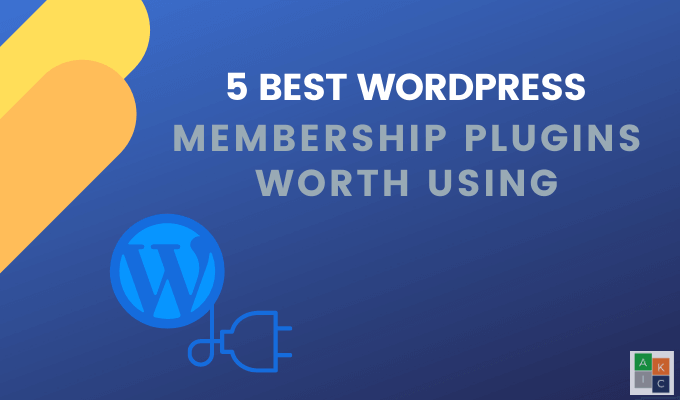 5 meilleurs plugins d'adhésion WordPress à utiliser