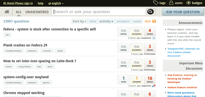 Askbot - Erstellen Sie Ihr eigenes Q & A -Forum wie Stack Overflow