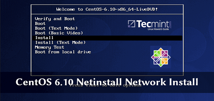 Centos 6.10 NetInstall - Netzwerkinstallationshandbuch