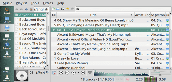 Clementine 1.3 Dirilis - Pemutar Musik Modern untuk Linux
