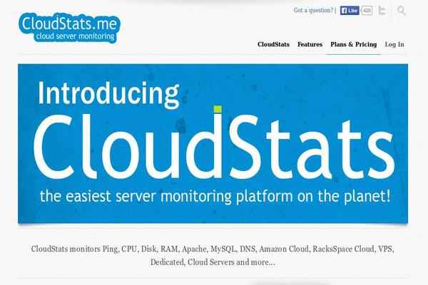 Cloudstats.Ja - monitoruje twoje serwery Linux i strony internetowe z chmury