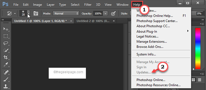 Tidak dapat menyelesaikan permintaan anda kerana masalah menguraikan isu data JPEG di Adobe Photoshop
