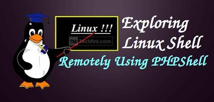 Explorar la carcasa de Linux (terminal) de forma remota utilizando la carcasa PHP
