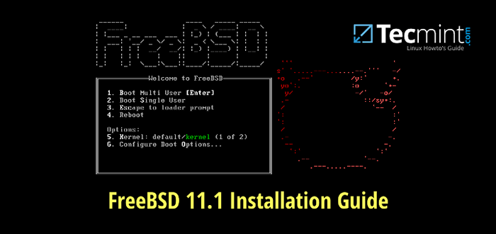 FreeBSD 11.1 Guía de instalación