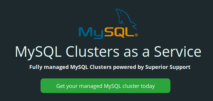 Erste Schritte mit MySQL Cluster als Service