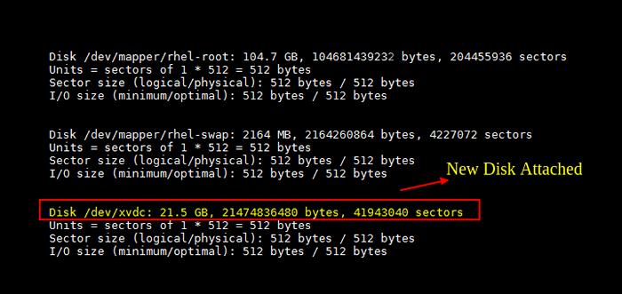 Cara menambahkan disk baru ke server linux yang ada