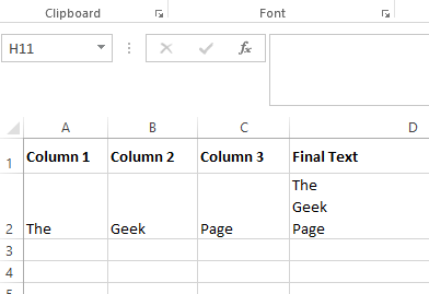 Comment ajouter une nouvelle ligne dans une cellule dans Microsoft Excel