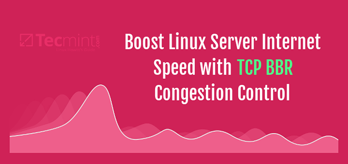 Cómo aumentar la velocidad de Internet del servidor Linux con TCP BBR