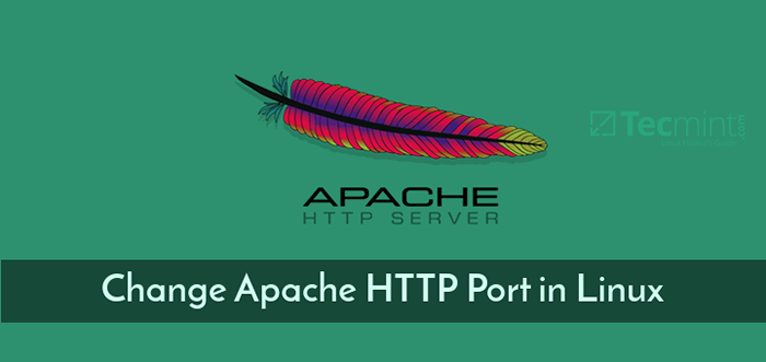 Cara menukar port http apache di linux