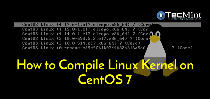 Cara mengkompilasi kernel linux pada centos 7