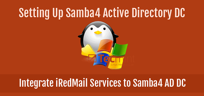 So konfigurieren und integrieren Sie Iredmail -Dienste in SAMBA4 AD DC - Teil 11