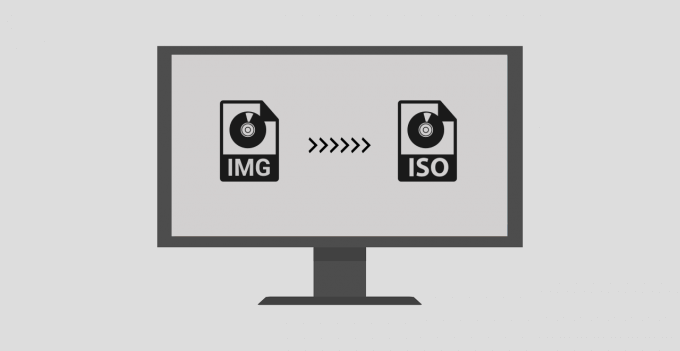 Como converter arquivos IMG para ISO