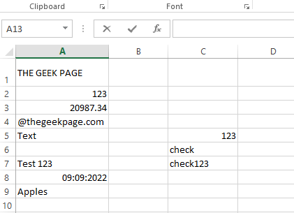 Jak policzyć liczbę komórek zawierających ciągami tekstu w programie Excel