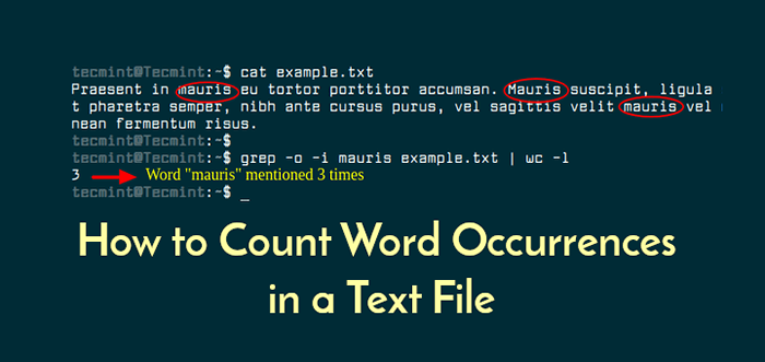 Cara menghitung kejadian kata dalam file teks