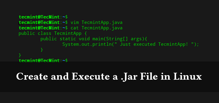 Wie man ein erstellt und ausführt a .JAR -Datei im Linux -Terminal