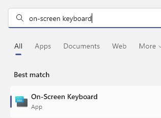 Cómo crear un acceso directo de escritorio del teclado en pantalla fácilmente en Windows 11/10