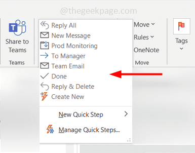 Cara membuat, mengurus dan menggunakan langkah cepat di Microsoft Outlook