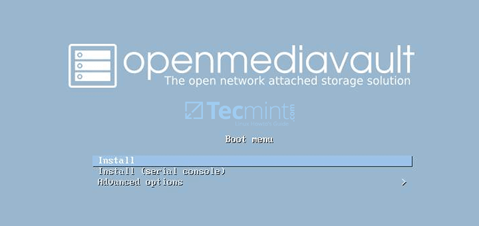 Cómo crear su propio almacenamiento NAS con OpenMdediaVault