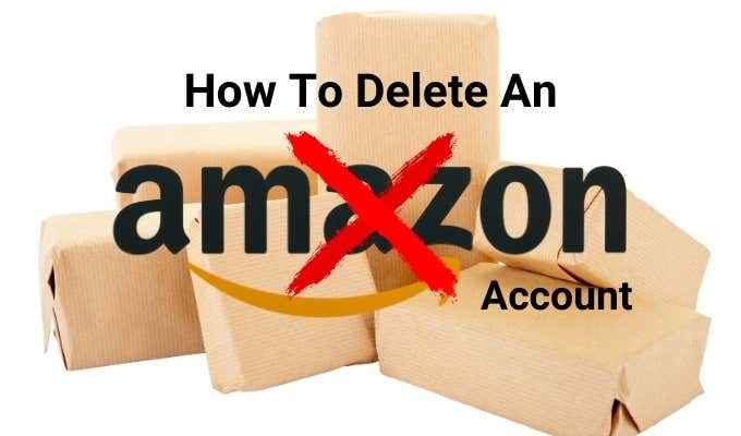 Como excluir uma conta da Amazon