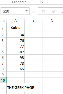 Como exibir um sinal de posição (+) antes dos números positivos no Excel
