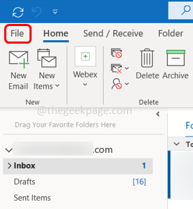 Cara mengekspor cadangan data dari Microsoft Outlook