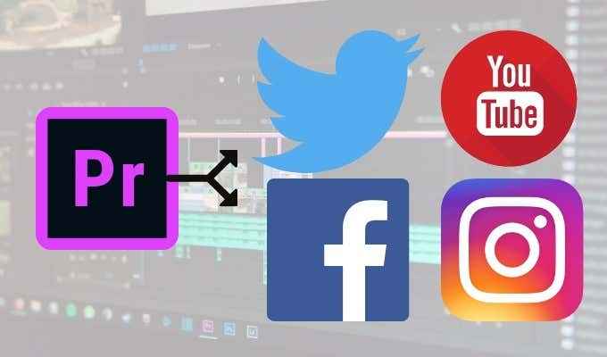 Comment exporter des vidéos de Premiere Pro aux médias sociaux