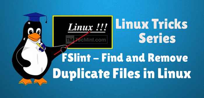 Cómo encontrar y eliminar archivos duplicados/no deseados en Linux usando la herramienta 'Fslint'