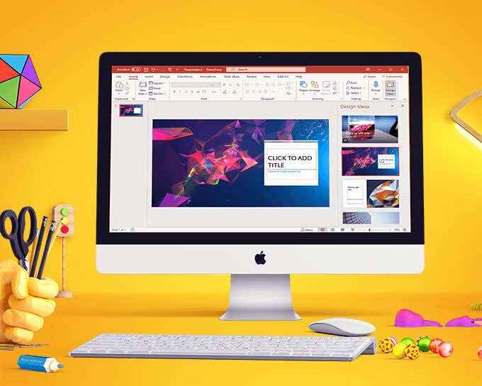 Cara Mencari Idea Reka Bentuk PowerPoint Baru