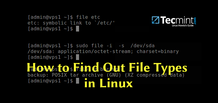 Como descobrir os tipos de arquivo no Linux