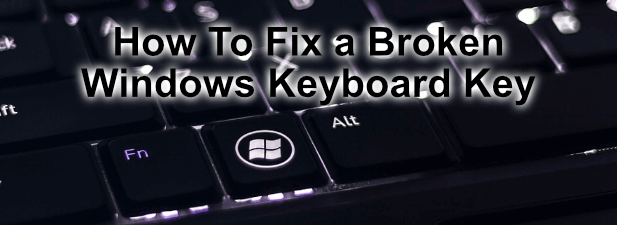 Cara memperbaiki tombol keyboard windows yang rusak