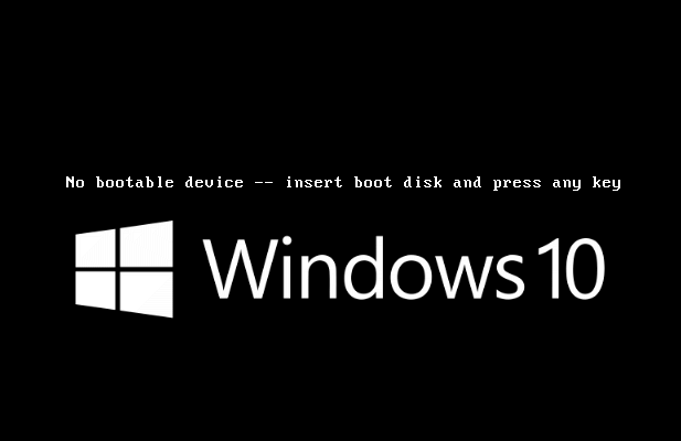 Cómo corregir un error de dispositivo sin arranque en Windows 10