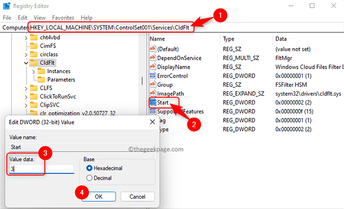 Cómo corregir el error de servicio CLDFLT en Windows 11/10