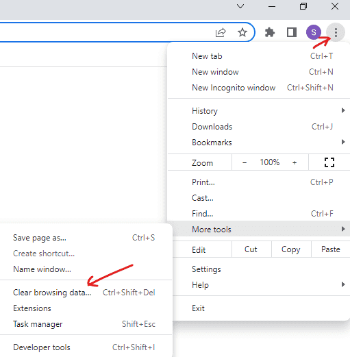 Cómo corregir err_empty_esponse Error en Google Chrome