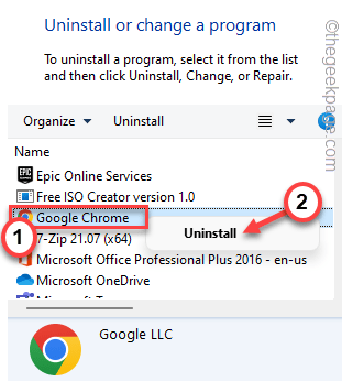 Comment corriger le code d'erreur Google Chrome 0xc0000005