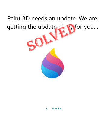 So reparieren Sie Paint 3D benötigt ein Update -Problem