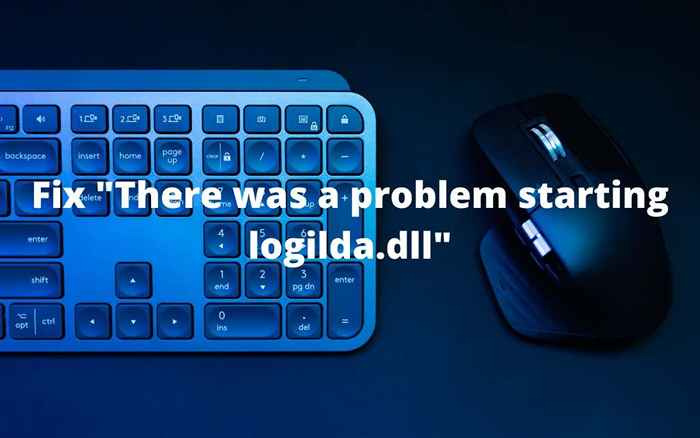 So beheben Sie „Es gab ein Problem mit dem Start von Logilda.dll ”in Windows 10