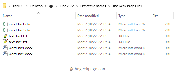 Cara mendapatkan daftar nama file di dalam folder di excel