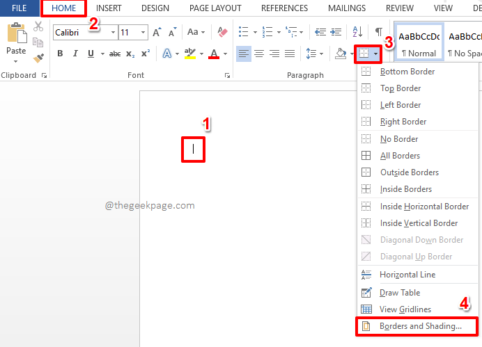 So fügen Sie eingebaute und angepasste horizontale Zeilen in Word -Dokumente ein