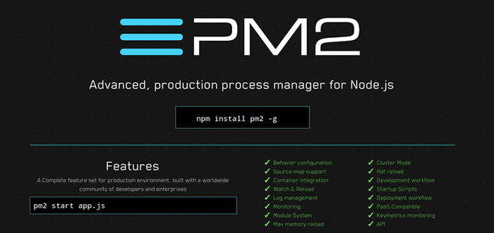 Cómo instalar PM2 para ejecutar el nodo.Aplicaciones JS en el servidor de producción