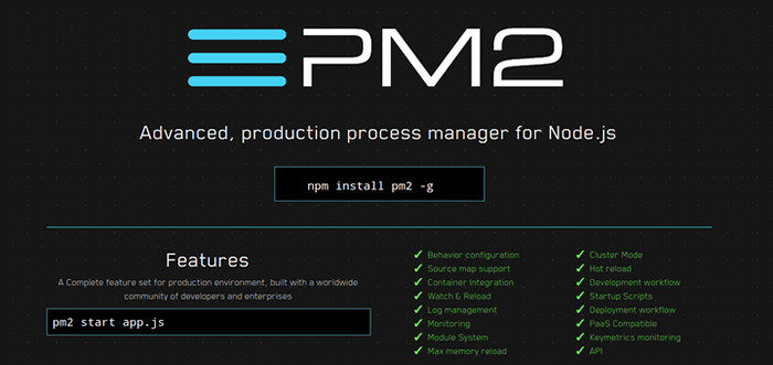 Cara menginstal pm2 untuk menjalankan node.Aplikasi JS di server produksi