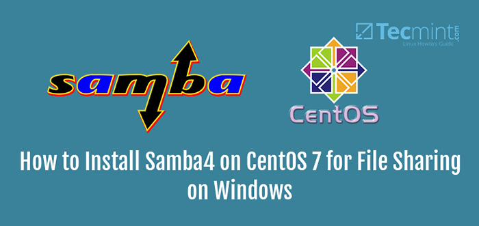 Como instalar o samba4 no CentOS 7 para compartilhar arquivos no Windows