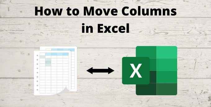 Como mover colunas no Excel