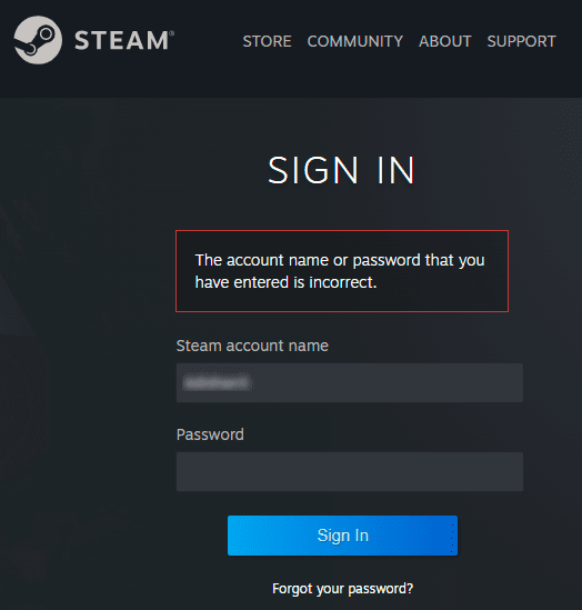 Cómo recuperar la cuenta Steam sin nombre de usuario o contraseña.