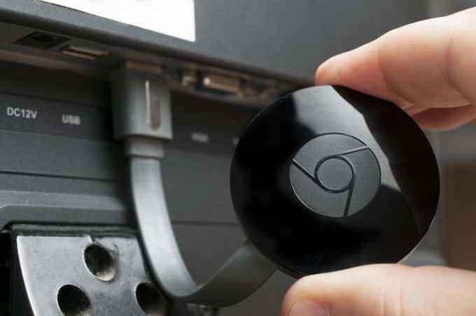 Comment réinitialiser un chromecast