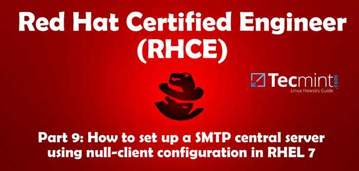 Cómo configurar Postfix Mail Server (SMTP) utilizando la configuración de Null -Client - Parte 9