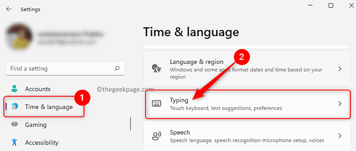 Jak pokazać / ukryć pasek języka w systemie Windows 11