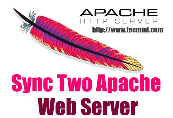 Comment synchroniser deux serveurs Web / sites Web Apache à l'aide de RSYNC
