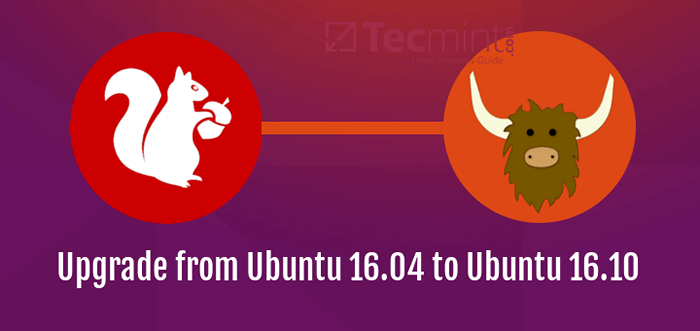 Cara Menaik taraf dari Ubuntu 16.04 hingga Ubuntu 16.10 di desktop dan pelayan